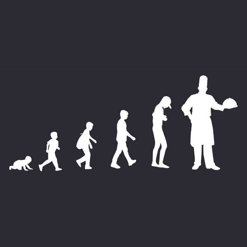 Évolution du bébé au chef / restaurant