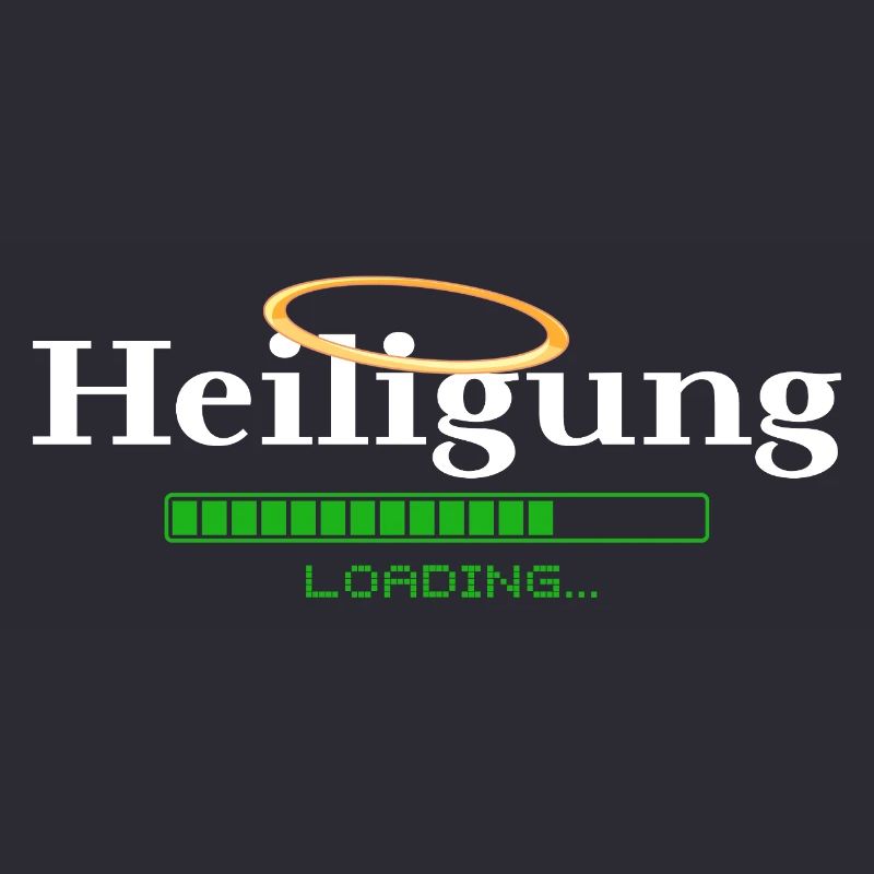 Heiligung - loading - Heiligenschein