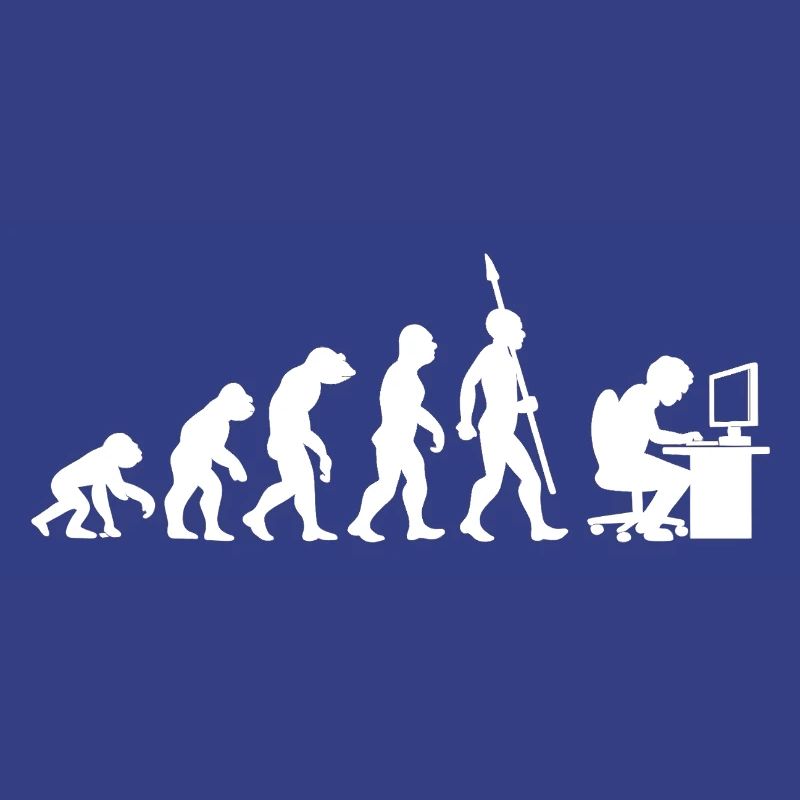 Computer PC Evolution Informatiker Programmierer