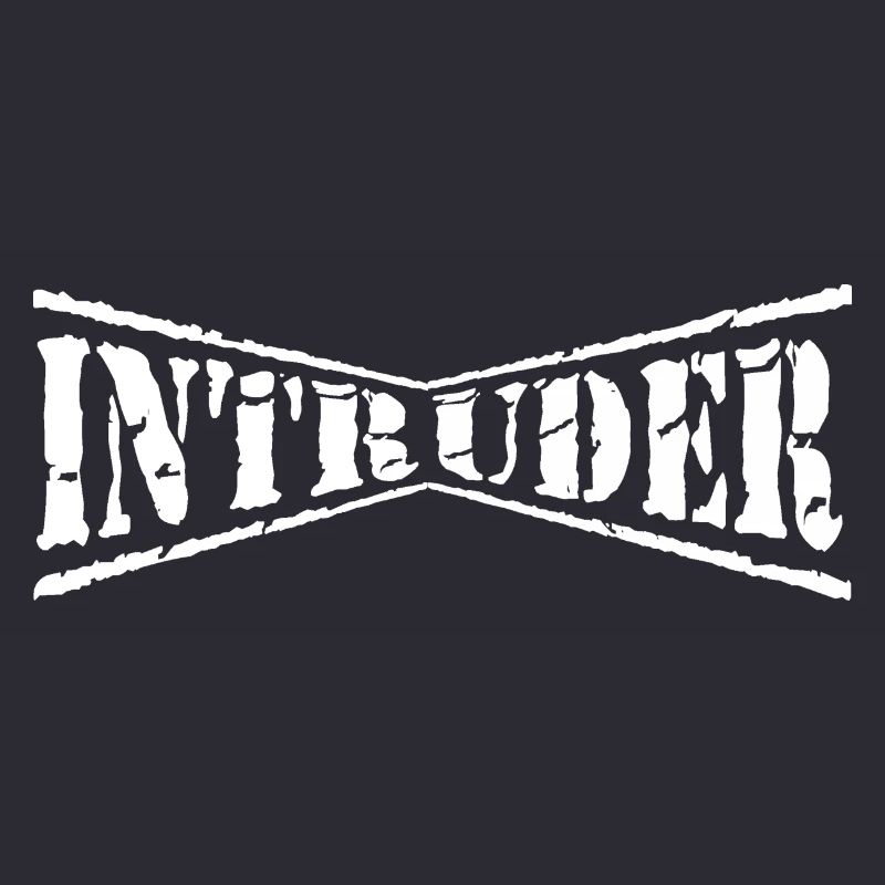 intruder hacker eindringling clan sticker computer