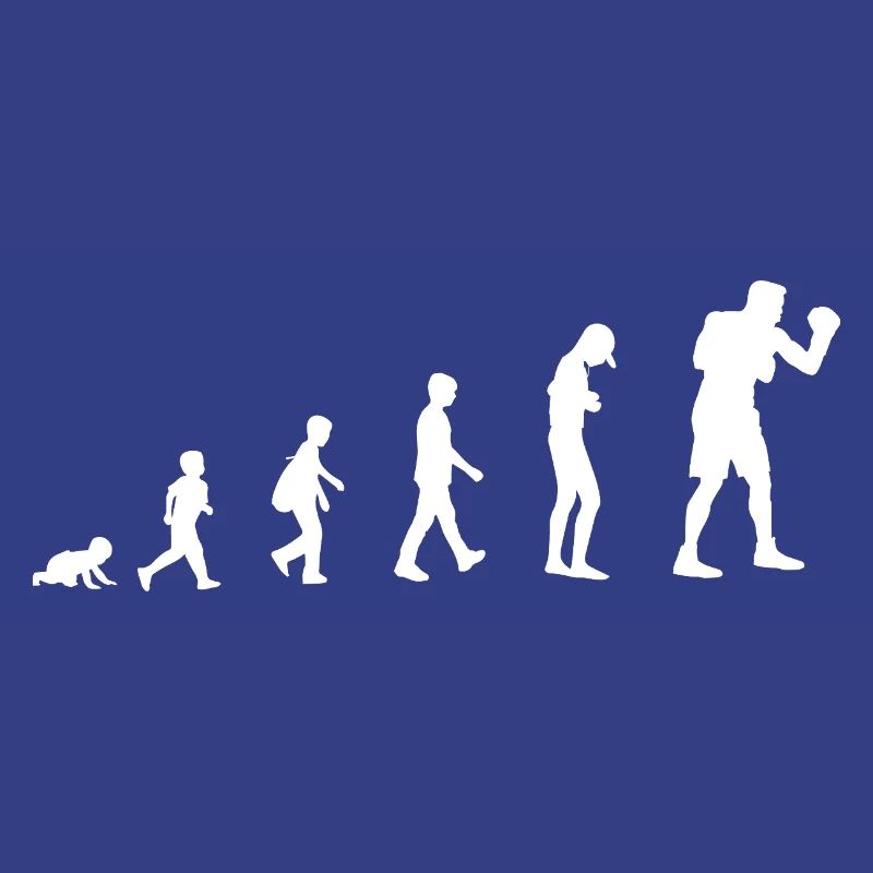 Évolution du bébé au boxer