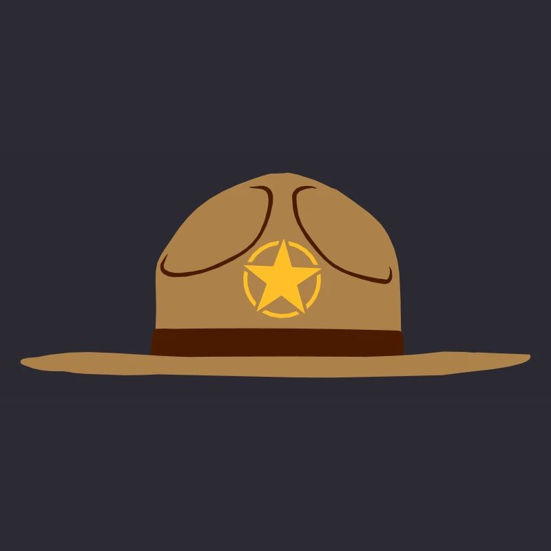 Conception du chapeau de shérif
