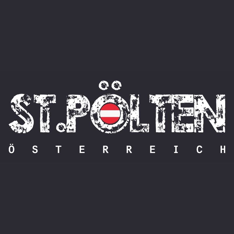 Distressed Text with Flag Orb