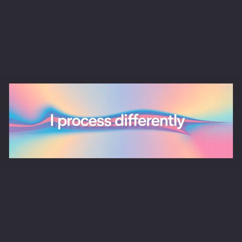 Je traite différemment