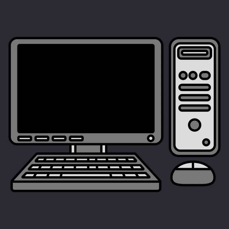 Computer Tastatur Maus Bildschirm