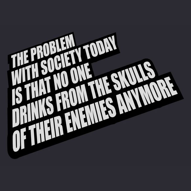 drinks from enemies skulls