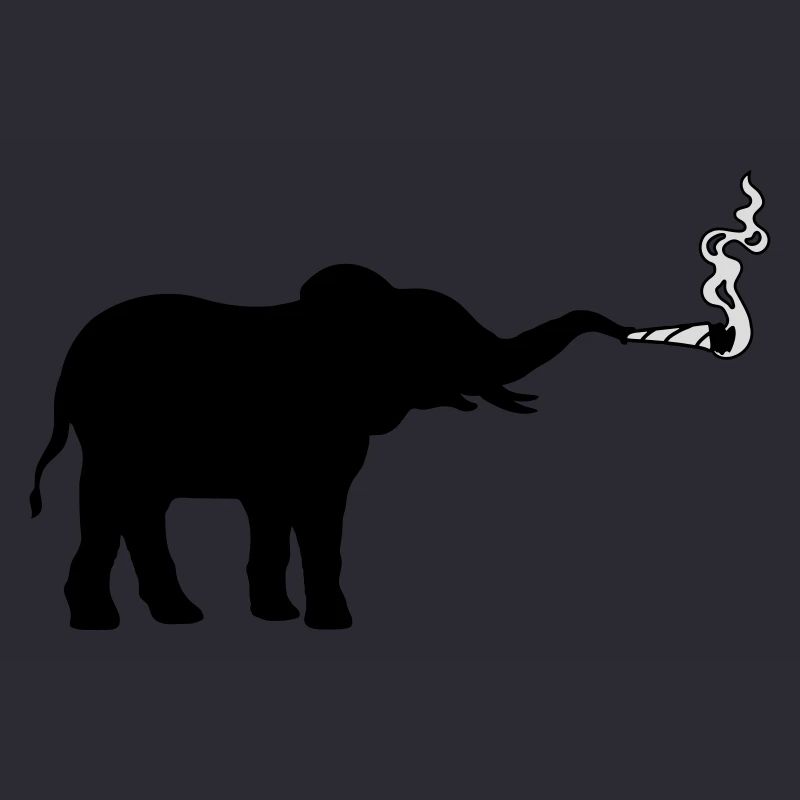 Smoking Elephant Joint Weed