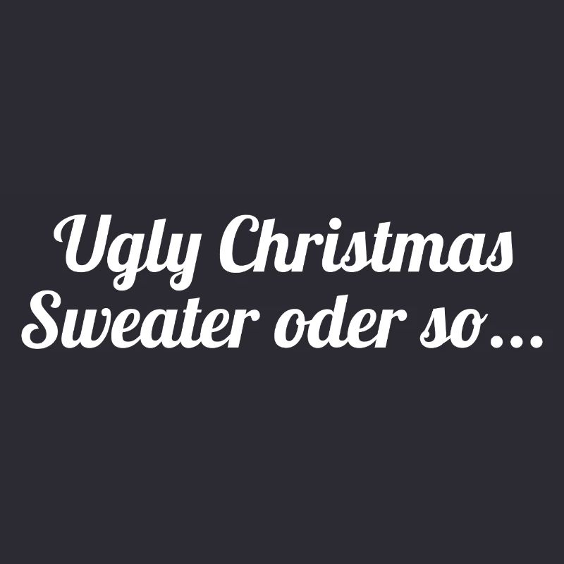 Pull de Noël moche ou quelque chose comme ça...