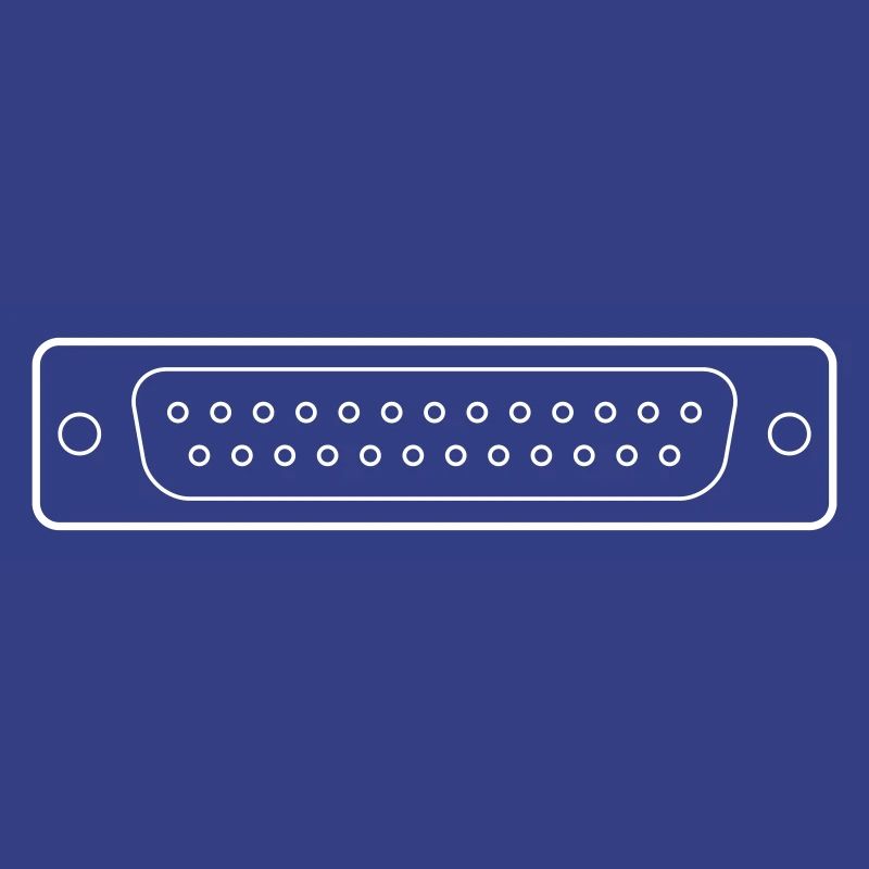 DB 25 Connector Parallel, Printer