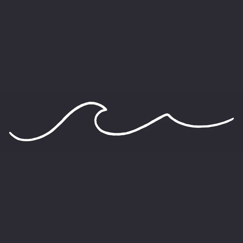 Welle Wave Ozean Meer Reiselust Wasser Surf Tattoo