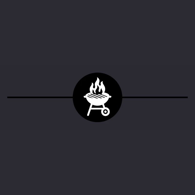 Grill Symbol Grillen Linie