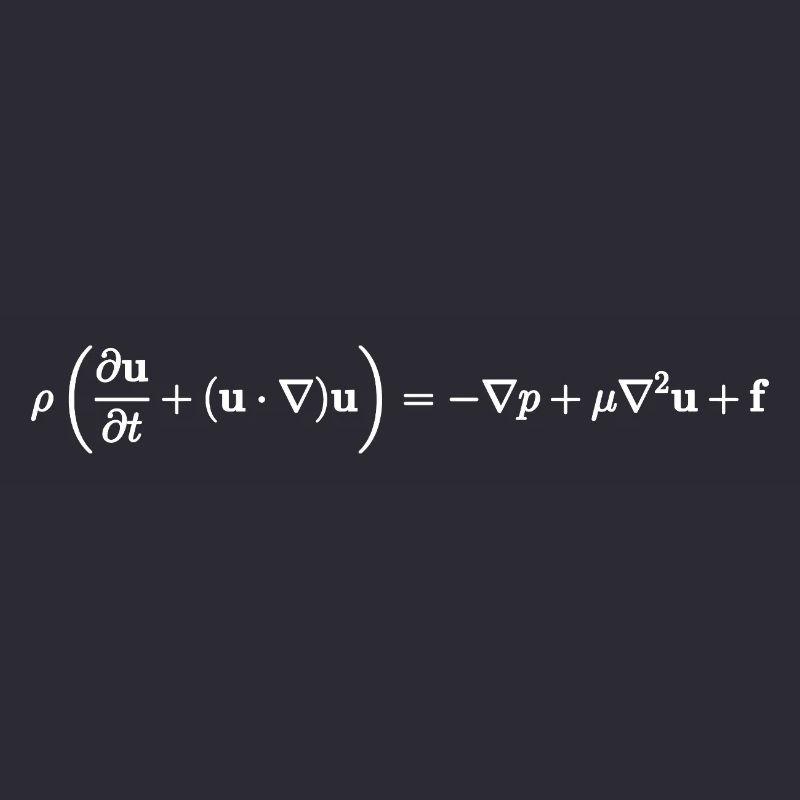 Navier Stokes Equation Nerdy Physics Fluid Mech