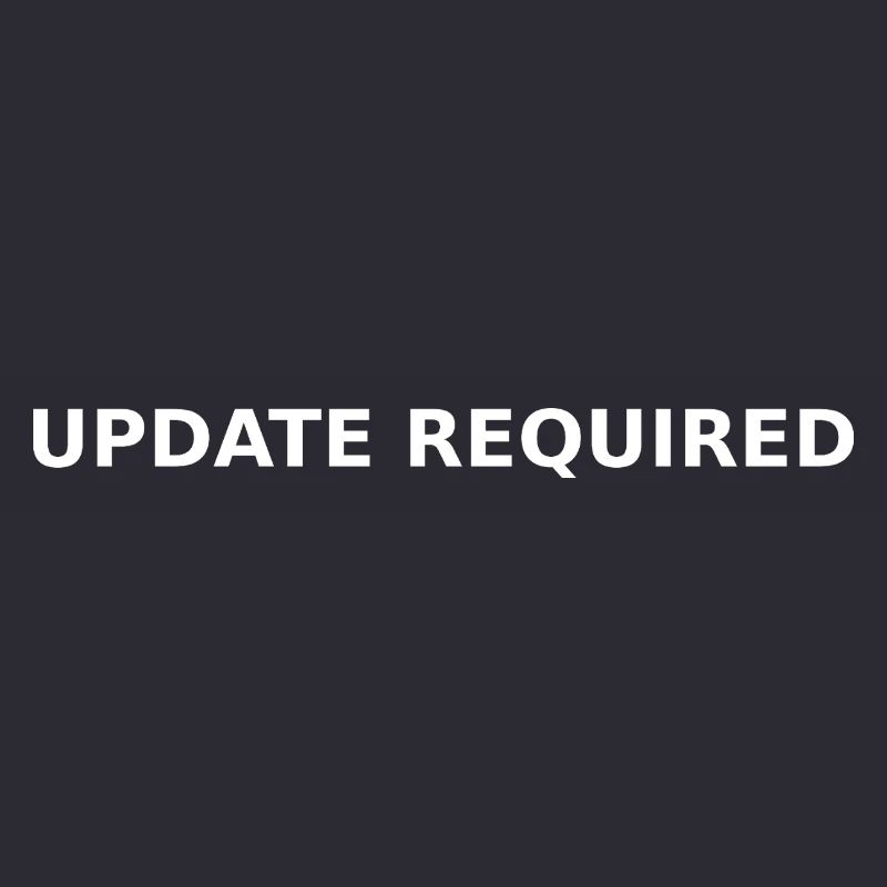 UPDATE REQUIRED