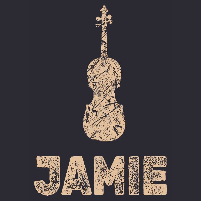 Jamie as viola
