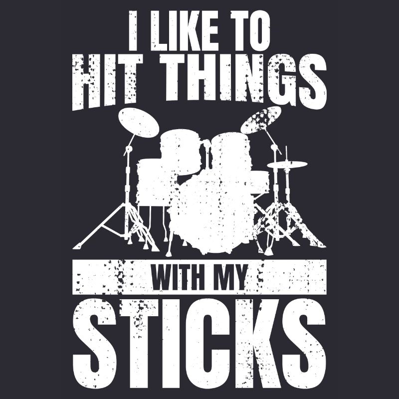 Blague drôle de batteur
