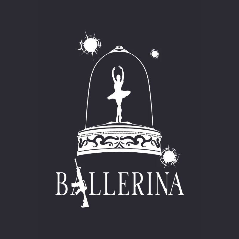 Danseuse dans une grêle de balles – balleuse expressive