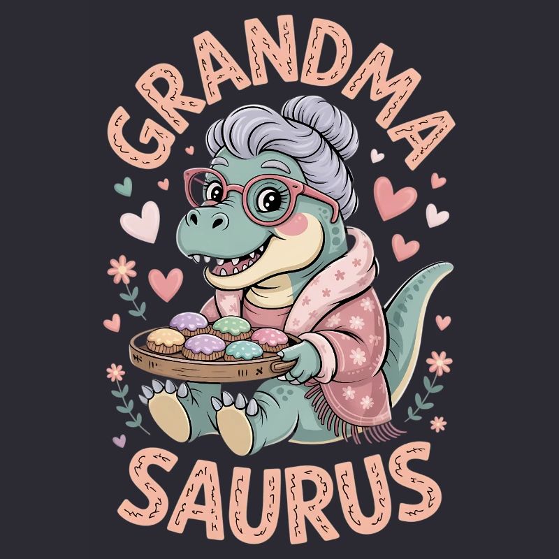Oma Saurus Großmutter