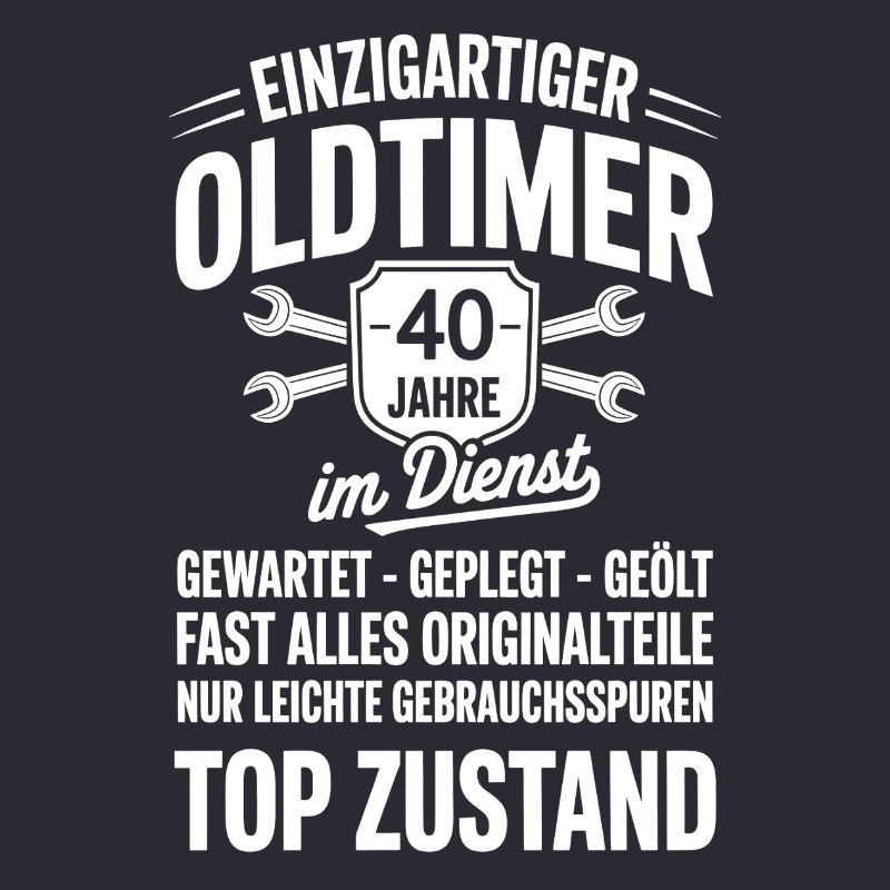40 ans de service - anniversaire de travail oldtimer