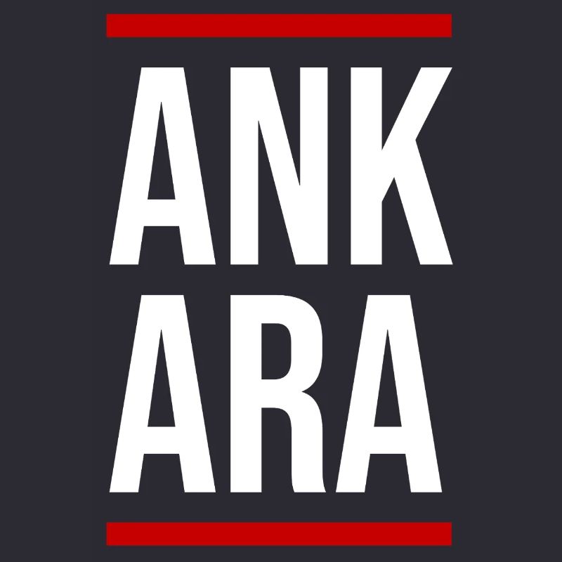 Typographie en blocs gras d’Ankara
