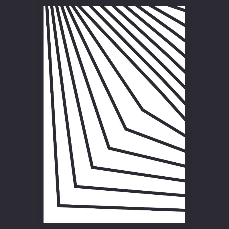 Angular Concentric Lines