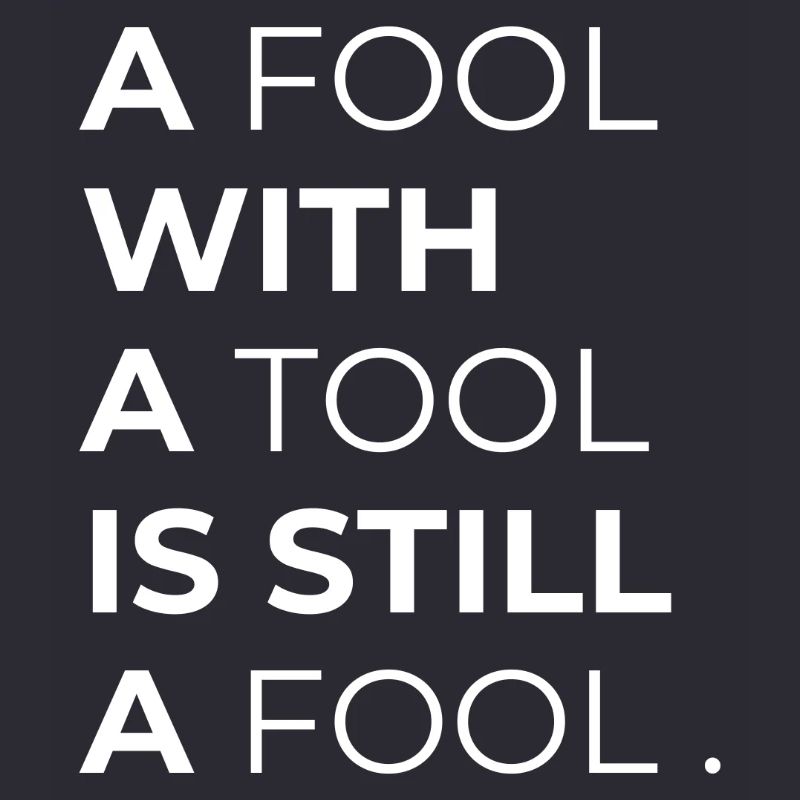 Toolwise Fool : Typographie audacieuse