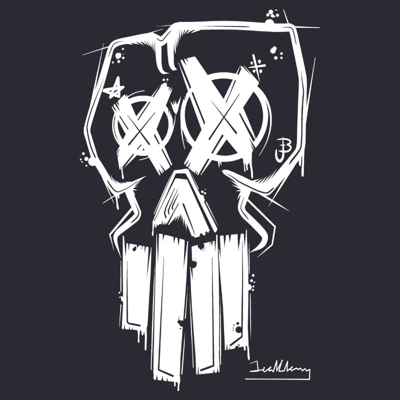 Skull tag