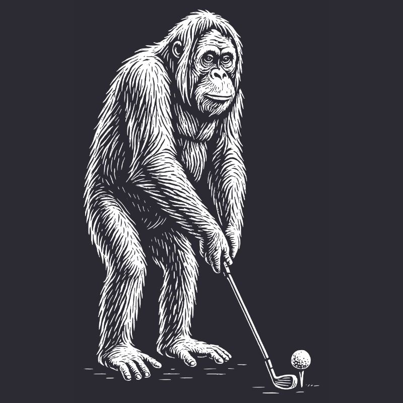 Orangutan-Golfputts