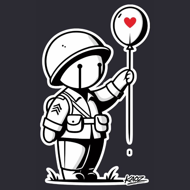 Loving Tiny Soldier Balloon