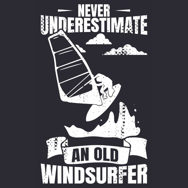 Never underestimate an old windsurfer
