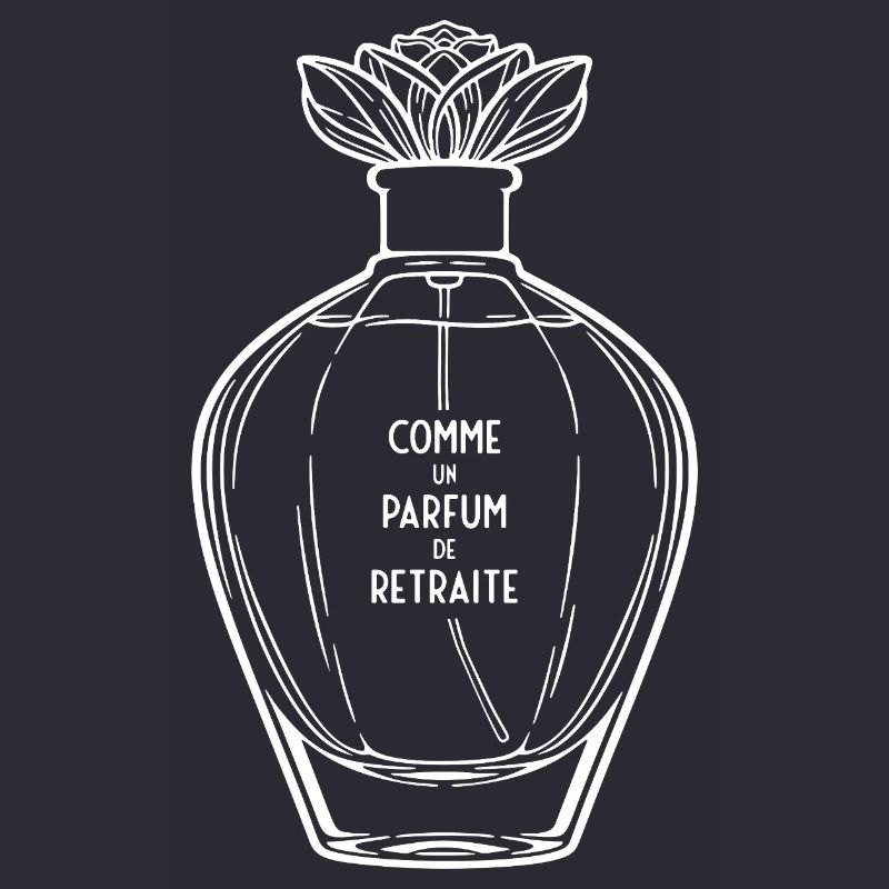 Women's Retirement Perfume (white text)