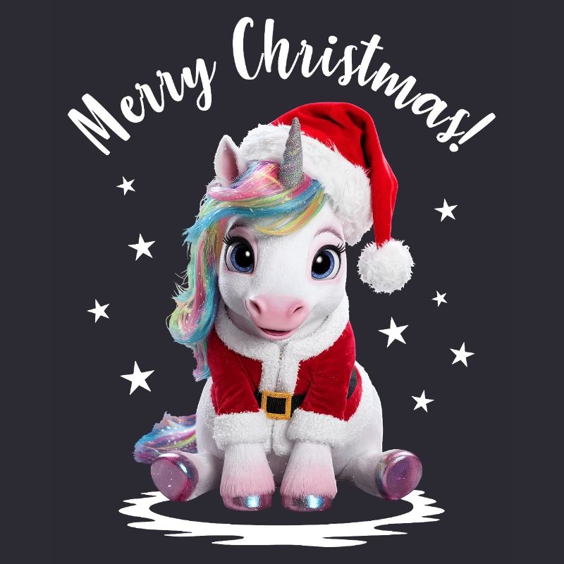 Einhorn Weihnachtsshirt Einhorn Weihnachtspullover