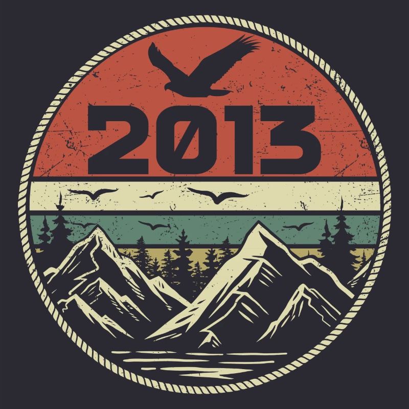 Vintage 2013 Classic 2013 Retro 2013 Gift 2013