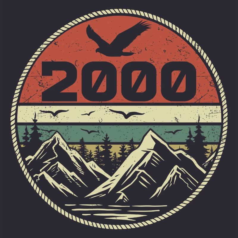 Jahrgang 2000 Classic 2000 Retro 2000 Geschenk 2000