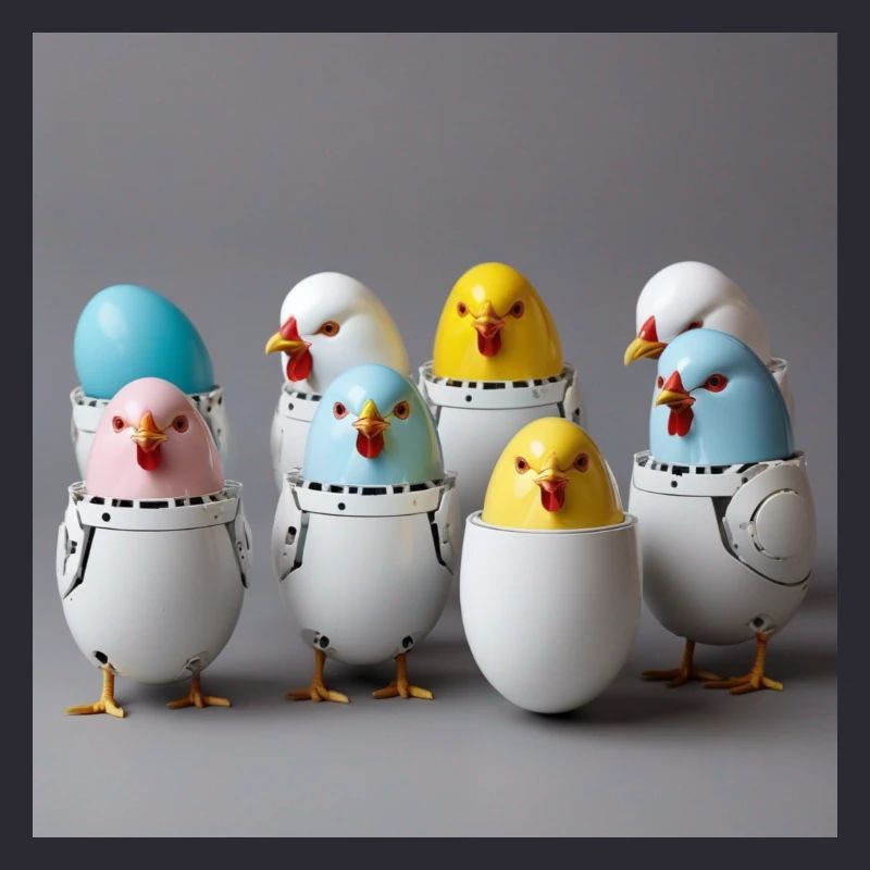 Egg Robot Chick