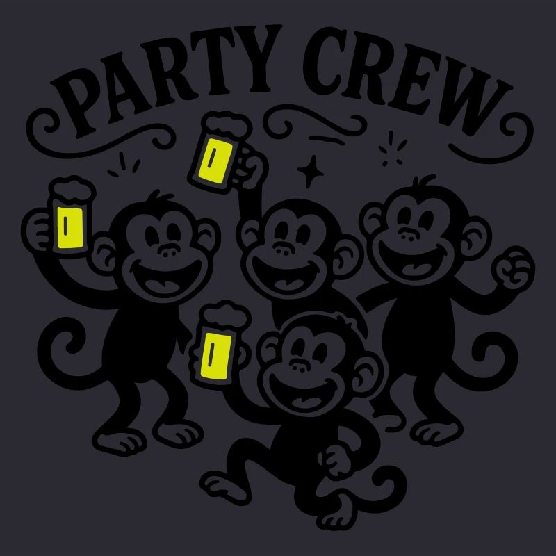 Party Crew Monkey Bière