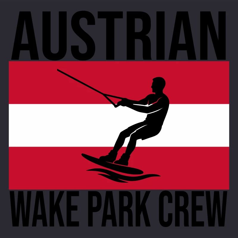 Austrian Wake Crew Wakeboard Shirt