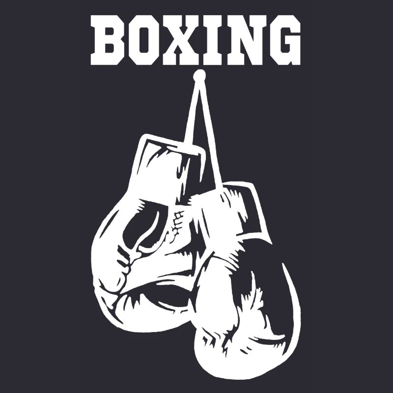 Gants de boxe blancs