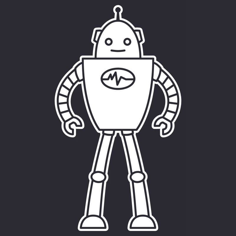 Robots from the Future – AI Sci-Fi Nerd Shirt