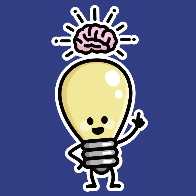 Light Bulb Idea Brains Creative Genius Creativity