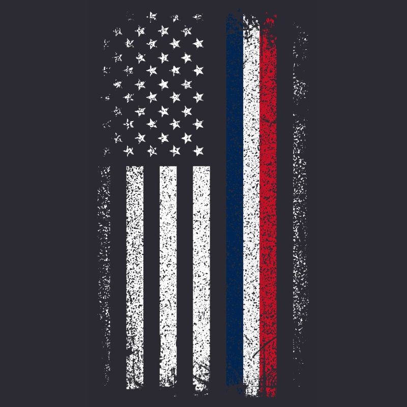 Drapeau en difficulté : Ligne bleue-rouge