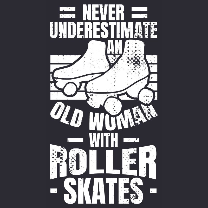Never underestimate old roller skater