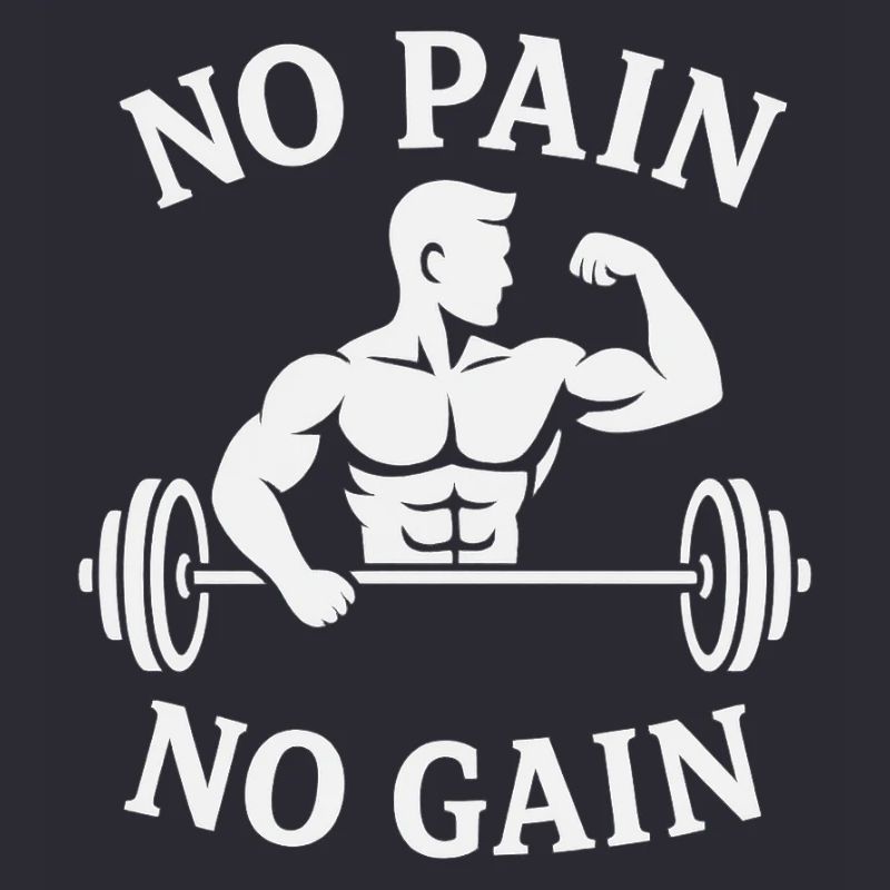Kraftspruch Pas de douleur pas de gain
