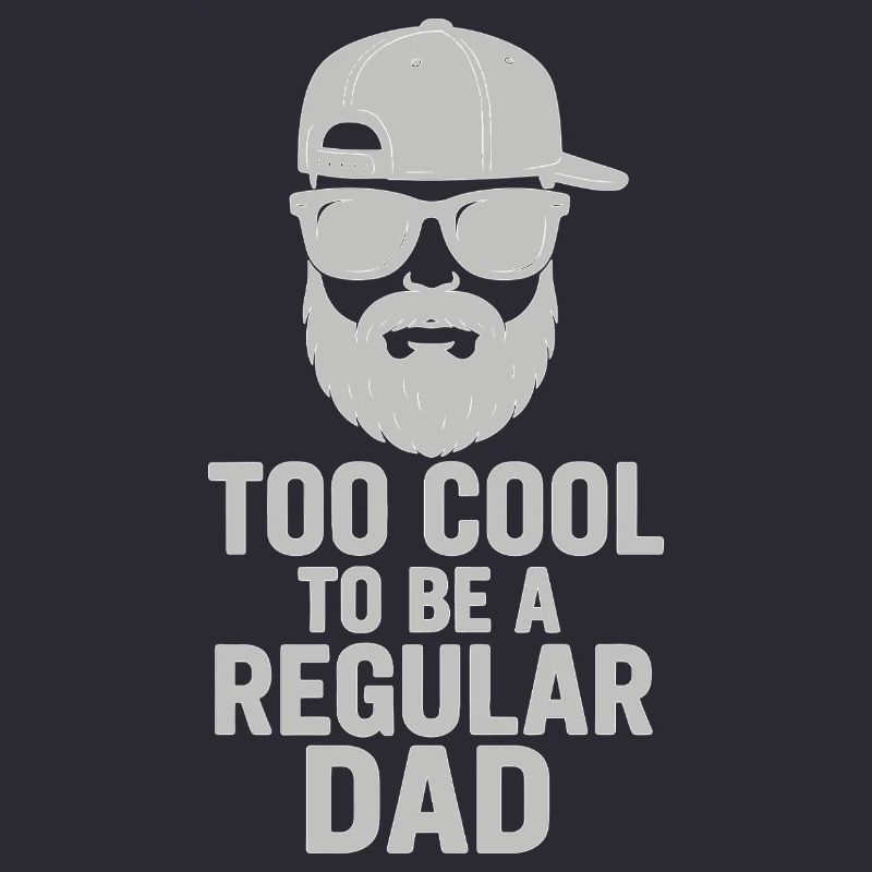 Cooler Papa: Bart, Cap & Brille – Vatertag Idee
