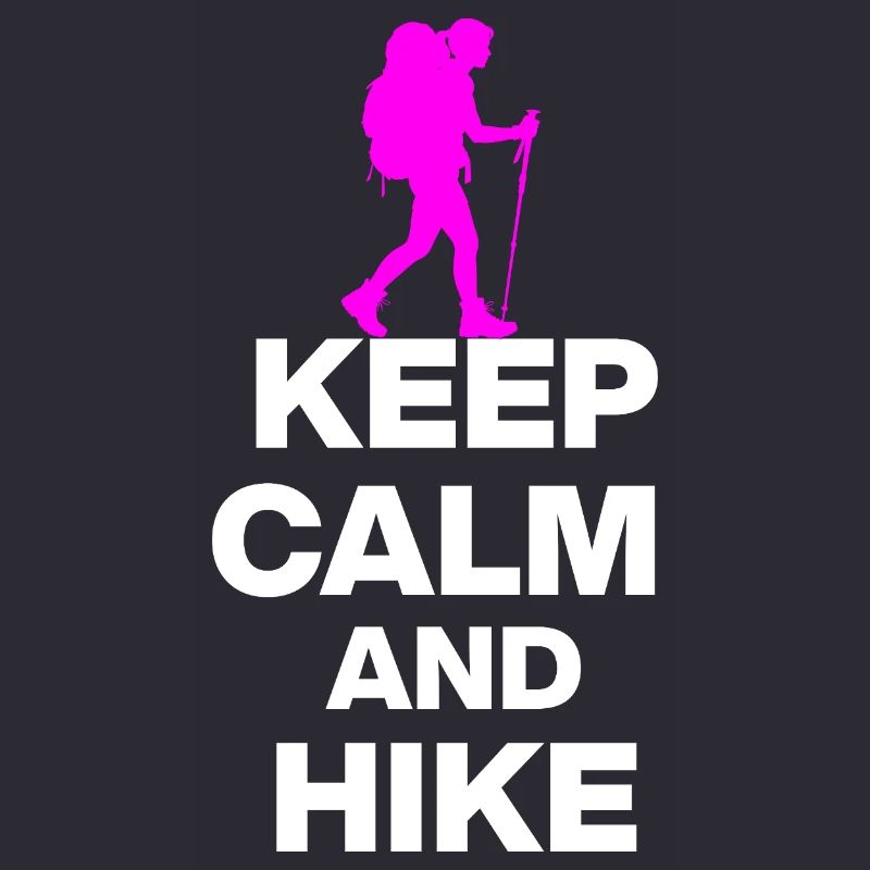 KEEP CALM AND HIKE ON, WANDERLUST, GESCHENK 🚶