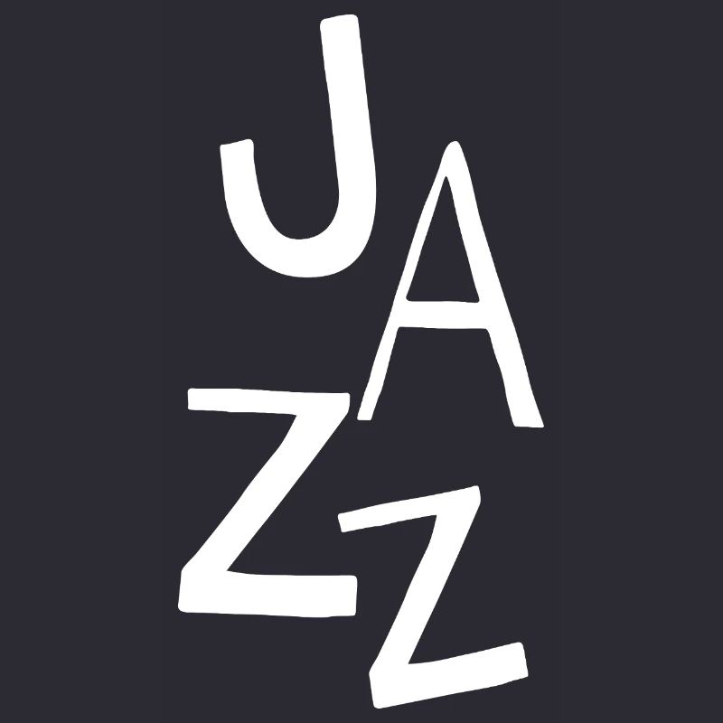 Conception typographique jazz