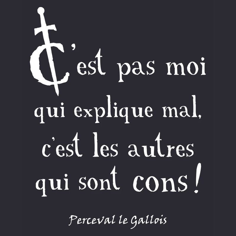 Perceval, c'est les autres qui sont cons !