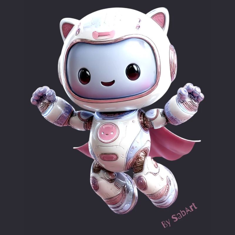 Cute Kitty 3D Volant – Couleurs Pastel