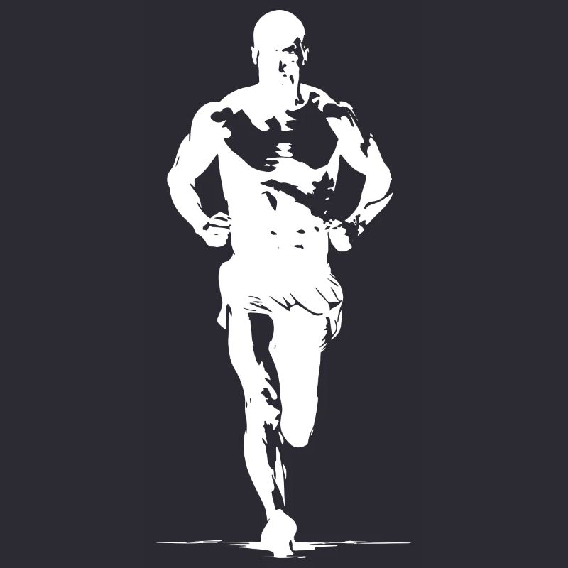 Marathon Runner Sketch