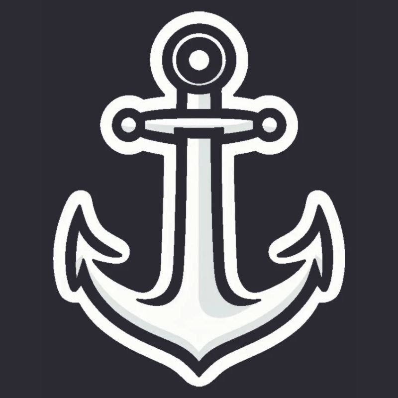 Anker Sticker einfach