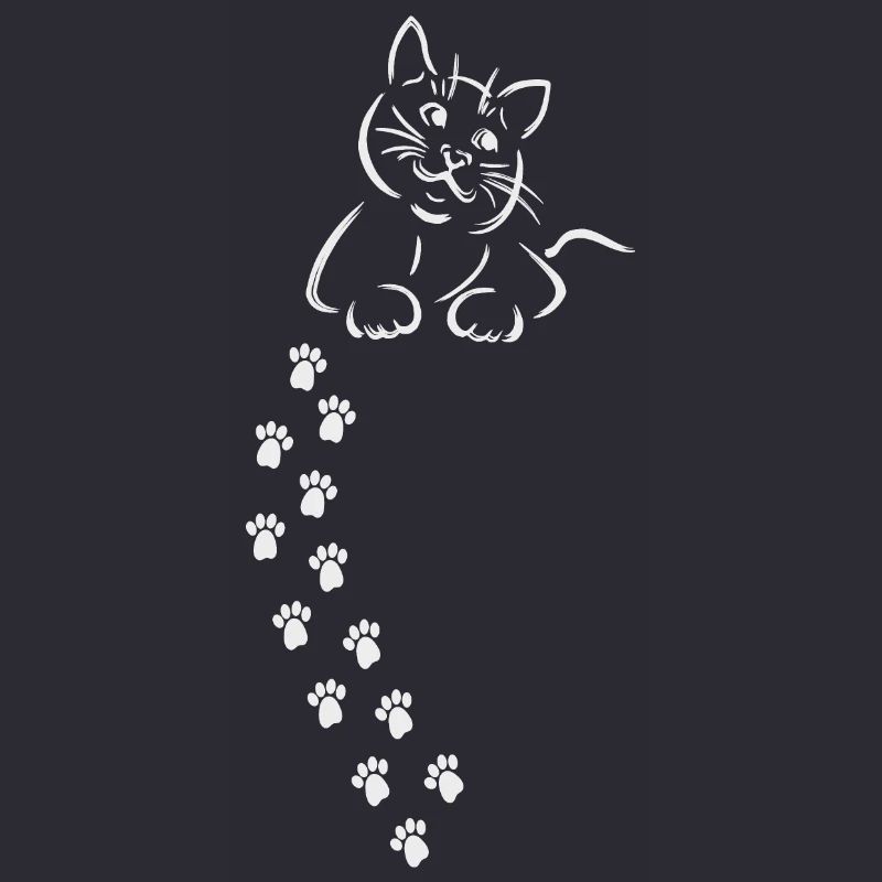 chat chat chat chat patte empreinte